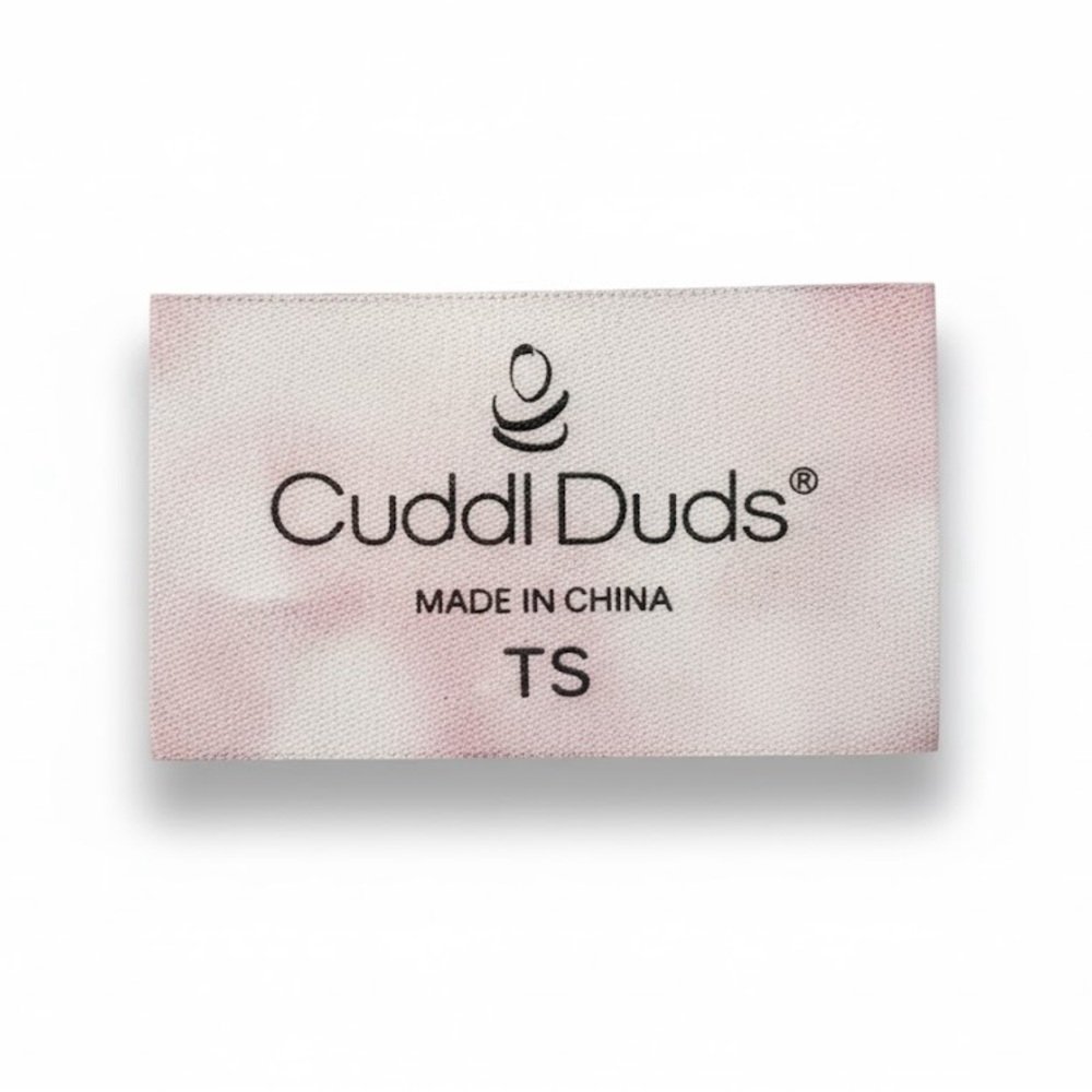 Cuddl Duds Pink and White Womens Pajama Set - Picture 5 of 5